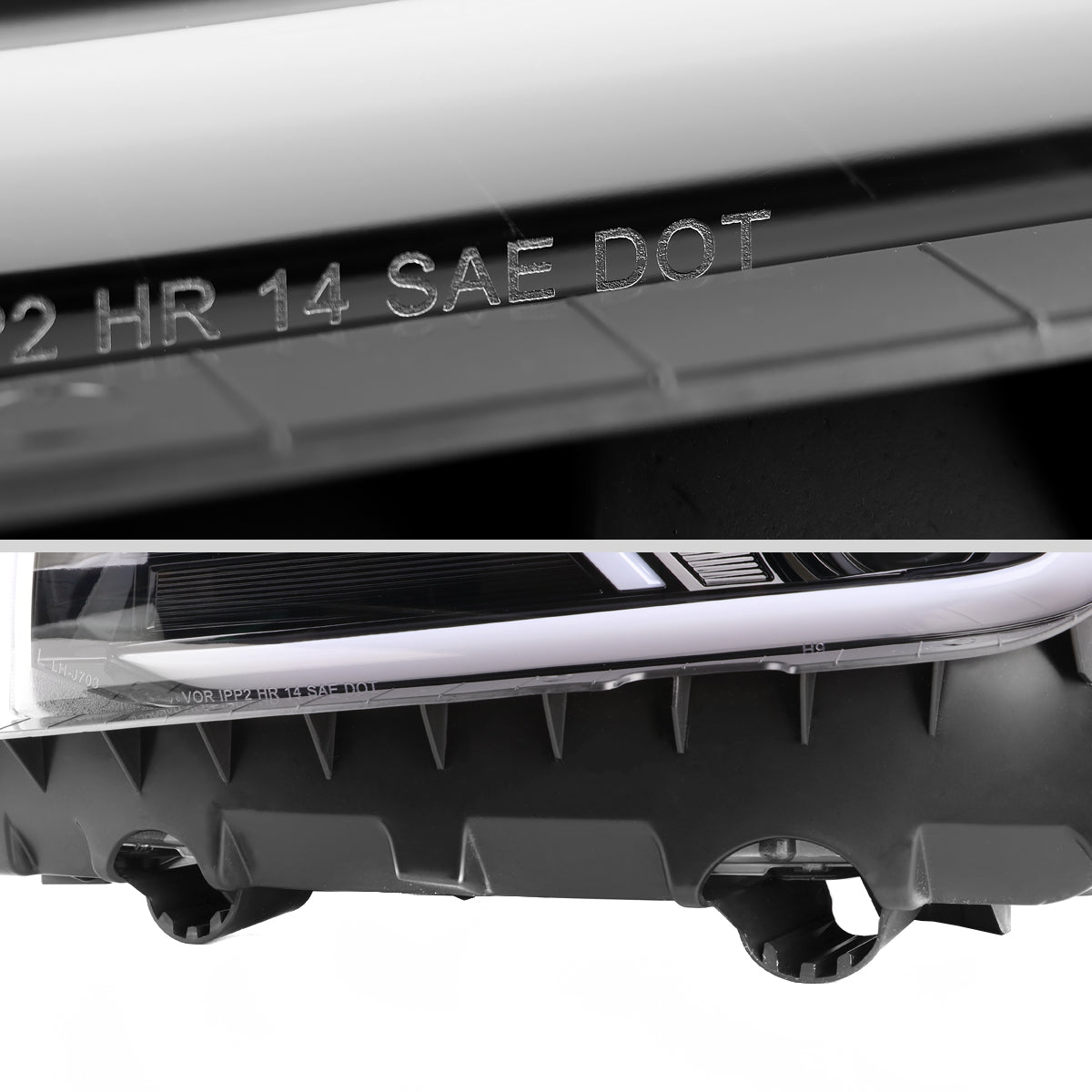 Spec-D 14-15 Chevy Camaro Sequential Headlights Jet Black