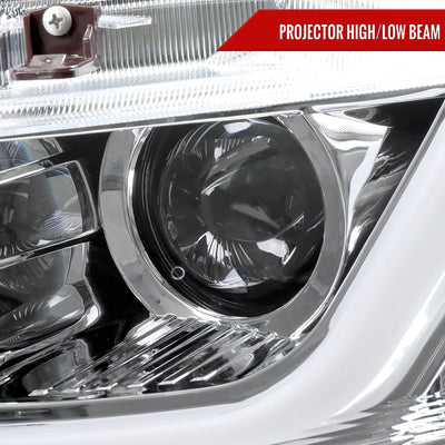 Spec-D 16-21 Honda Civic Sequential LED Headlights Chrome