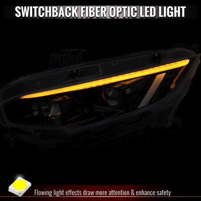 Spec-D 21-23 Ford F-150 Passenger Headlight OEM Chrome Replacement