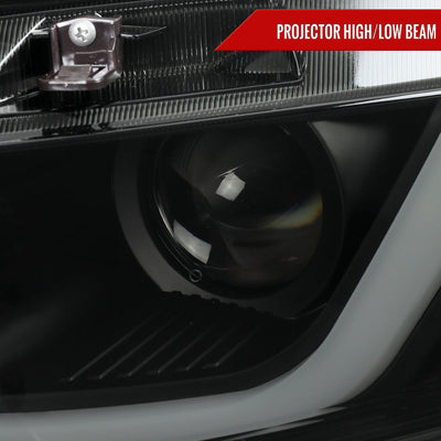 Spec-D 16-21 Honda Civic Projector Headlights LED SEQ Black/Smoked