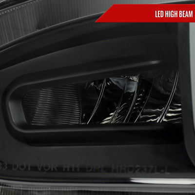 Spec-D 16-21 Honda Civic Projector Headlights LED SEQ Black/Smoked