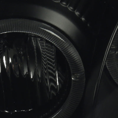 Spec-D 00-05 Mitsubishi Eclipse Dual Halo Headlights Black/Smoked