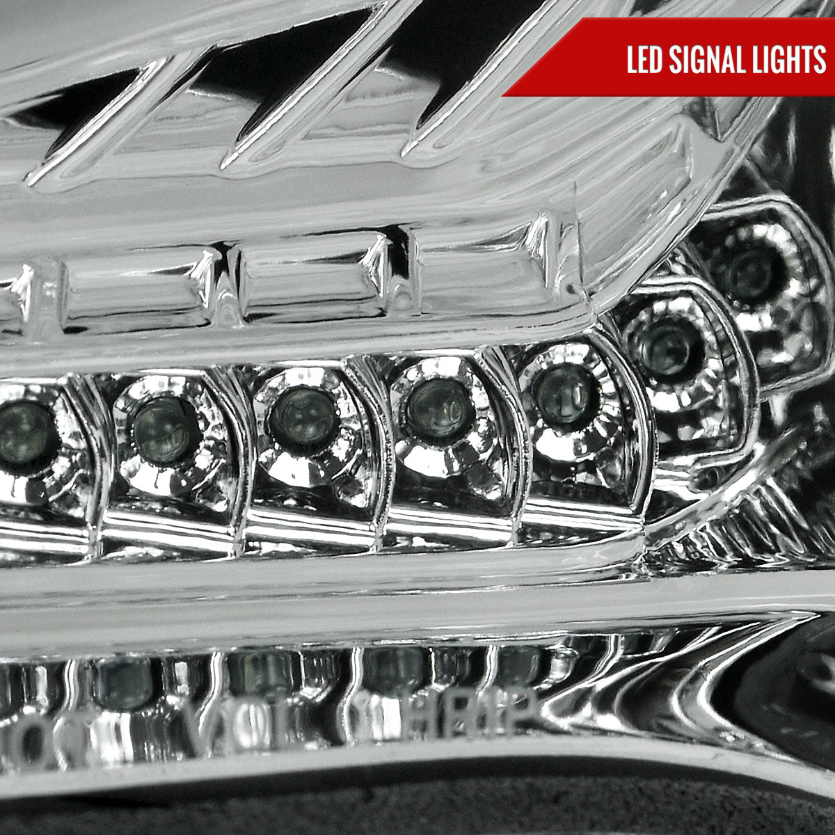 Spec-D 12-17 Scion FRS/86 Pro Headlights Strip & Turn Lights Chrome