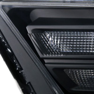Spec-D 10-14 Ford Mustang Retrofit Style Projector Headlights Black