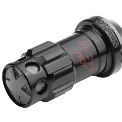M12 x 1.25 Aluminum Lug Nuts Set - 45mm Closed End with Locks - Aluminum