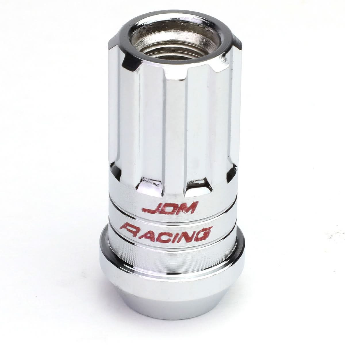 Steel Lug Nuts M12x1.5 Acorn Grooved Shank Extended Chrome 16+4 Lock