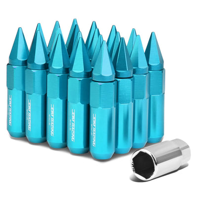 M12 x 1.5 60MM/90MM 400 Style Spike Lug Nuts 20PC Set Aluminum