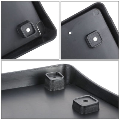 2011-2013 Dodge Durango Front License Plate Mounting Bracket Black