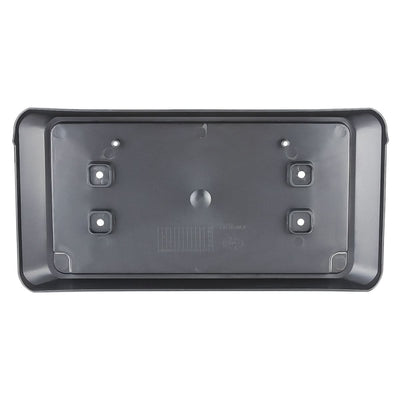 13-18 Jeep Wrangler Front License Plate Mounting Bracket - Black