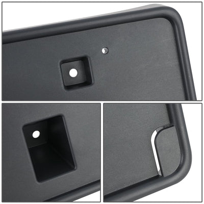 15-21 Dodge Challenger Front License Plate Mounting Bracket Black