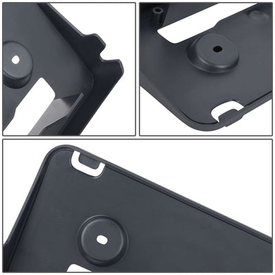 2013-2016 Ford Fusion Front License Plate Mounting Bracket Black