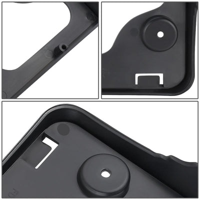 13-19 Ford Taurus Front License Plate Mounting Bracket - Black