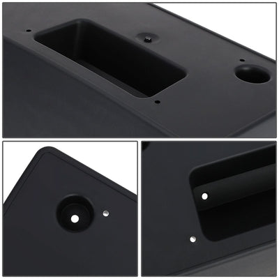 2015-2020 GMC Canyon Front License Plate Mounting Bracket - Black