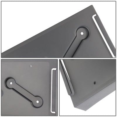 17-20 Chevrolet Colorado Front License Plate Mounting Bracket Black