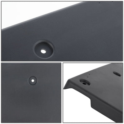2019-2021 Hyundai Tucson Front License Plate Mounting Bracket Black