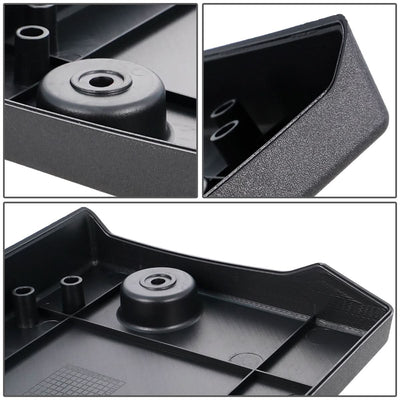 2020-2021 Hyundai Palisade Front License Plate Mounting Bracket - Black