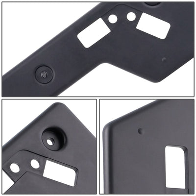 2007-2009 Lexus ES350 Front License Plate Mounting Bracket - Black