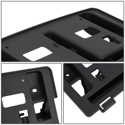 2016-2021 Mazda CX-9 Front License Plate Mounting Bracket - Black