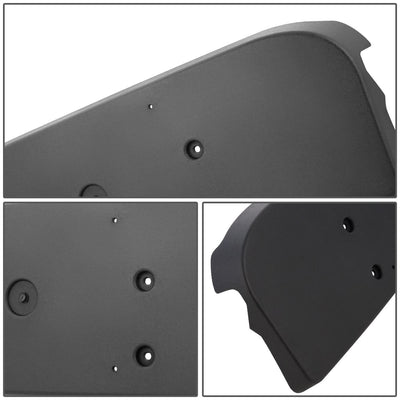 16-20 Mercedes Metris Front License Plate Mounting Bracket - Black