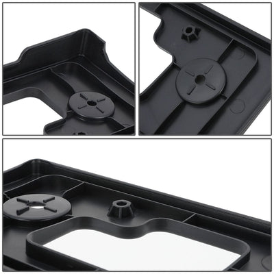 13-16 Nissan Pathfinder Front License Plate Mounting Bracket - Black