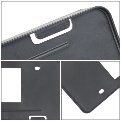 2011-2017 Toyota Sienna License Plate Mounting Bracket - Front Black