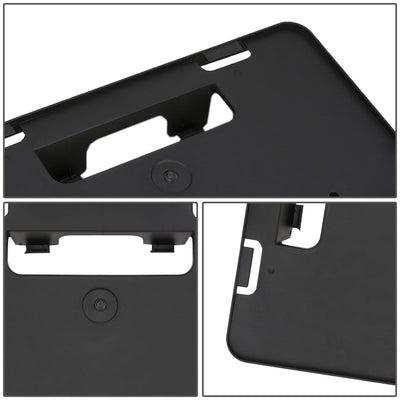 2014-2016 Toyota Corolla Front License Plate Mounting Bracket Black