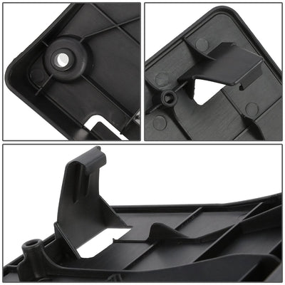 18-20 Toyota Sequoia Front License Plate Mounting Bracket - Black