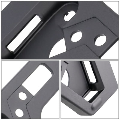 17-21 Toyota Prius Prime Front License Plate Mounting Bracket - Black