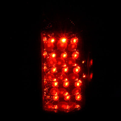 Spec-D 88-98 Chevrolet C10 LED Tail Lights Smoked Red Lens