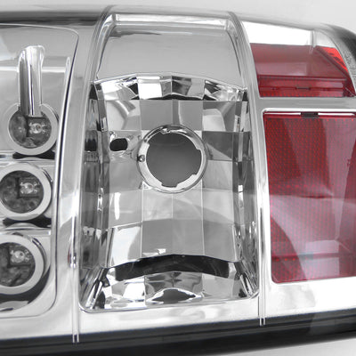 Spec-D 00-06 Tahoe Suburban GMC Yukon LED Tail Lights Clear