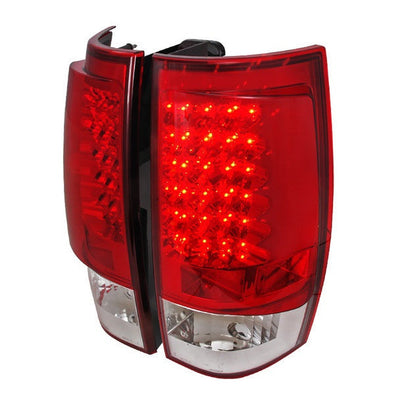 Spec-D 07-10 Chevrolet/GMC Denali/Tahoe LED Tail Lights Red