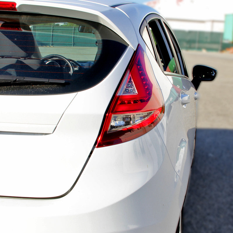 Spec-D 11-12 Ford Fiesta LED Tail Lights Red