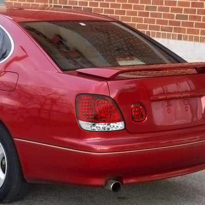 Spec-D 98-05 Lexus GS300 GS400 GS430 LED Tail Lights Red/Clear