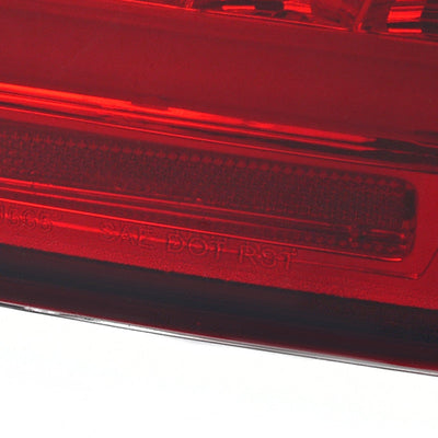 Spec-D 07-09 Lexus LS460 LED Tail & Trunk Lights Chrome/Red