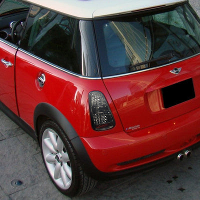 Spec-D 05-06 Mini Cooper S Tail Lights LED Chrome/Smoked