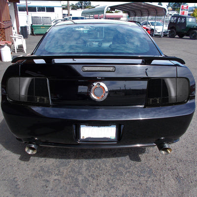 Spec-D 05-09 Ford Mustang Tail Lights LED Sequential Black/Smoked