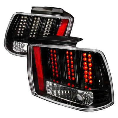 Spec-D 99-04 Ford Mustang LED Tail Lights Black