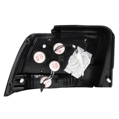 Spec-D 99-04 Ford Mustang LED Tail Lights Black