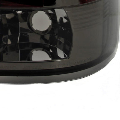 Spec-D 07-14 GMC Sierra LED Tail Lights Chrome/Smoked