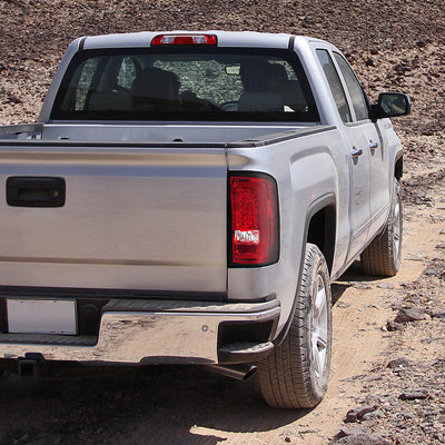 Spec-D 14-16 GMC Sierra LED Tail Lights Red