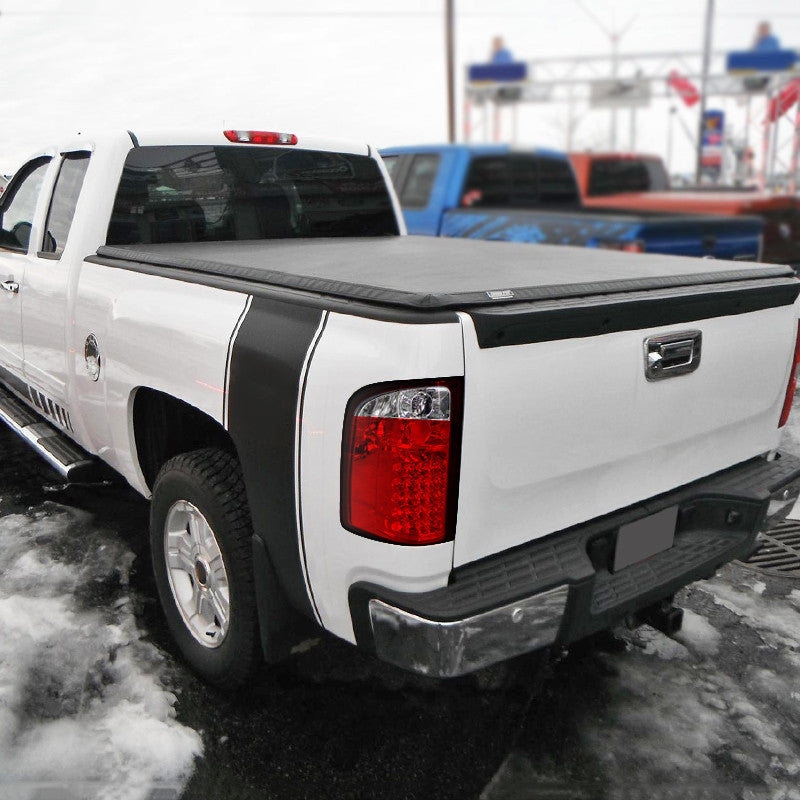 Spec-D 07-14 Chevy Silverado 1500 2500HD LED Tail Lights Red