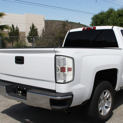 Spec-D 14-19 Chevrolet Silverado LED Tail Lights Chrome