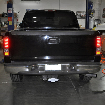 Spec-D 99-02 GMC Sierra/ Chavy Silverado LED Tail Lights Chrome