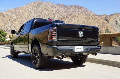 AlphaRex 19-22 Ram 1500 LUXX-Series LED Tail Lights Black