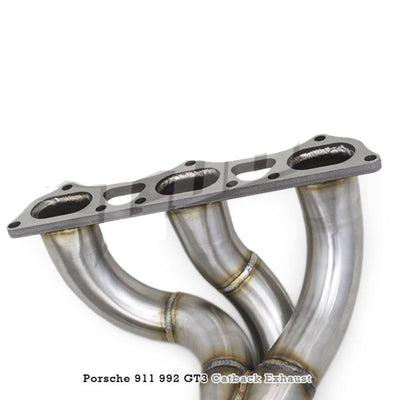Exhaust Manifold With Catalyst Downpipe for Porsche 992 992.1 992.2 GT3 RS GT3RS 4.0