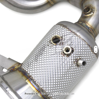 Exhaust Manifold With Catalyst Downpipe for Porsche 992 992.1 992.2 GT3 RS GT3RS 4.0