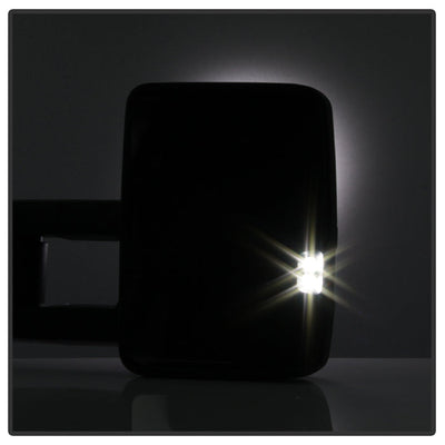 SPYDER xTune Chevy Silverado 03-06 G2 Heated Amber LED Signal Telescoping Mirrors MIR-CS03S-G2-PWH-AM-SET 9936685