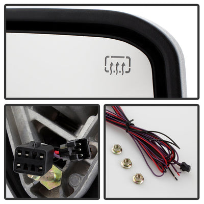 SPYDER xTune Chevy Silverado 99-02 G2 Heated Amber LED Signal Telescoping Mirrors MIR-CS99S-G2-PWH-AM-SET 9936678
