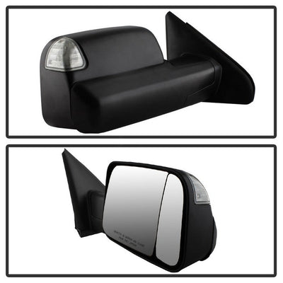 SPYDER xTune Dodge Ram 02-09 G2 Manual Extendable / Manual Heated Mirror - MIR-DRAM02S-G2-MA-SET 9939860