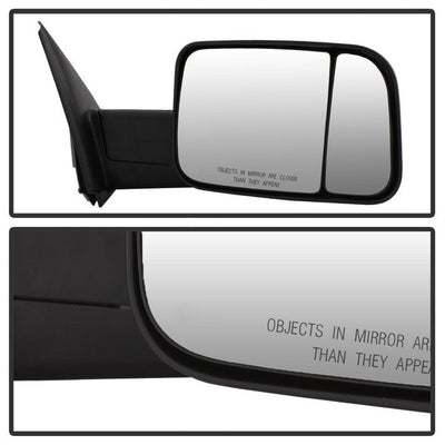 SPYDER xTune Dodge Ram 02-09 G2 Manual Extendable / Manual Heated Mirror - MIR-DRAM02S-G2-MA-SET 9939860